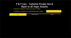 Desktop Screenshot of pandpcars.co.uk